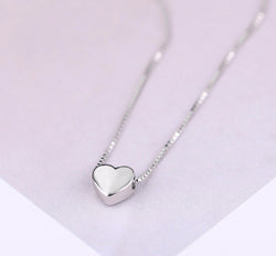 New Arrivals Sterling Silver Love Heart Necklaces for Women