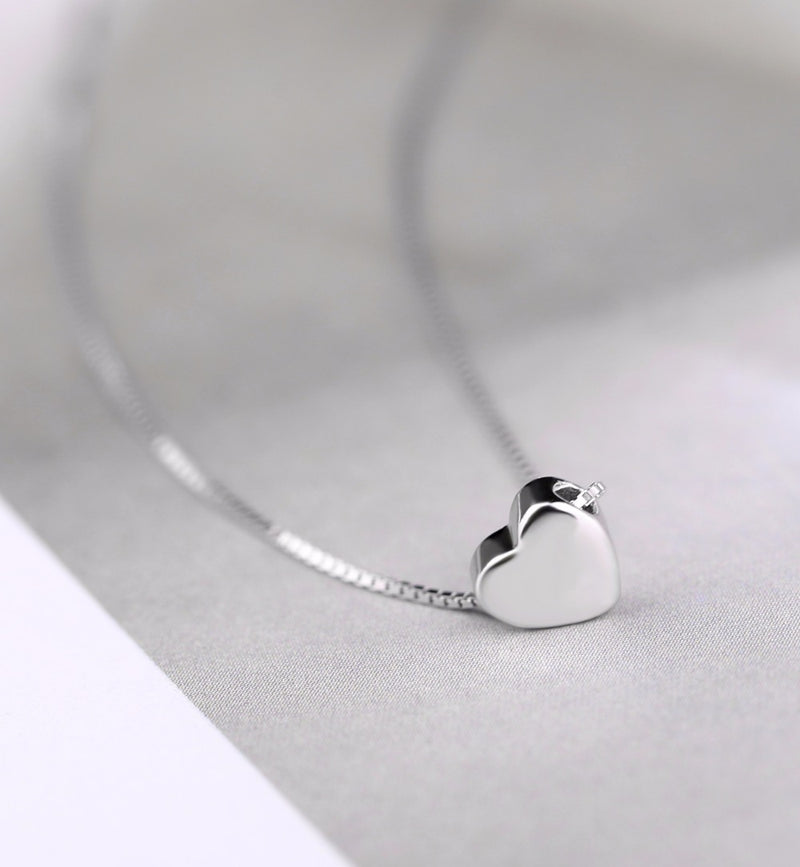 New Arrivals Sterling Silver Love Heart Necklaces for Women