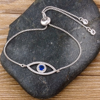 Classic Evil Eye Charm Bracelets for Women